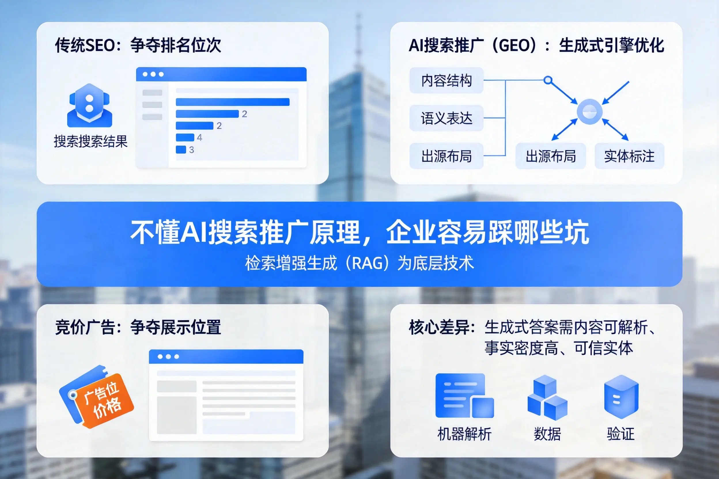不懂AI搜索推广原理,新星企业容易踩哪些坑