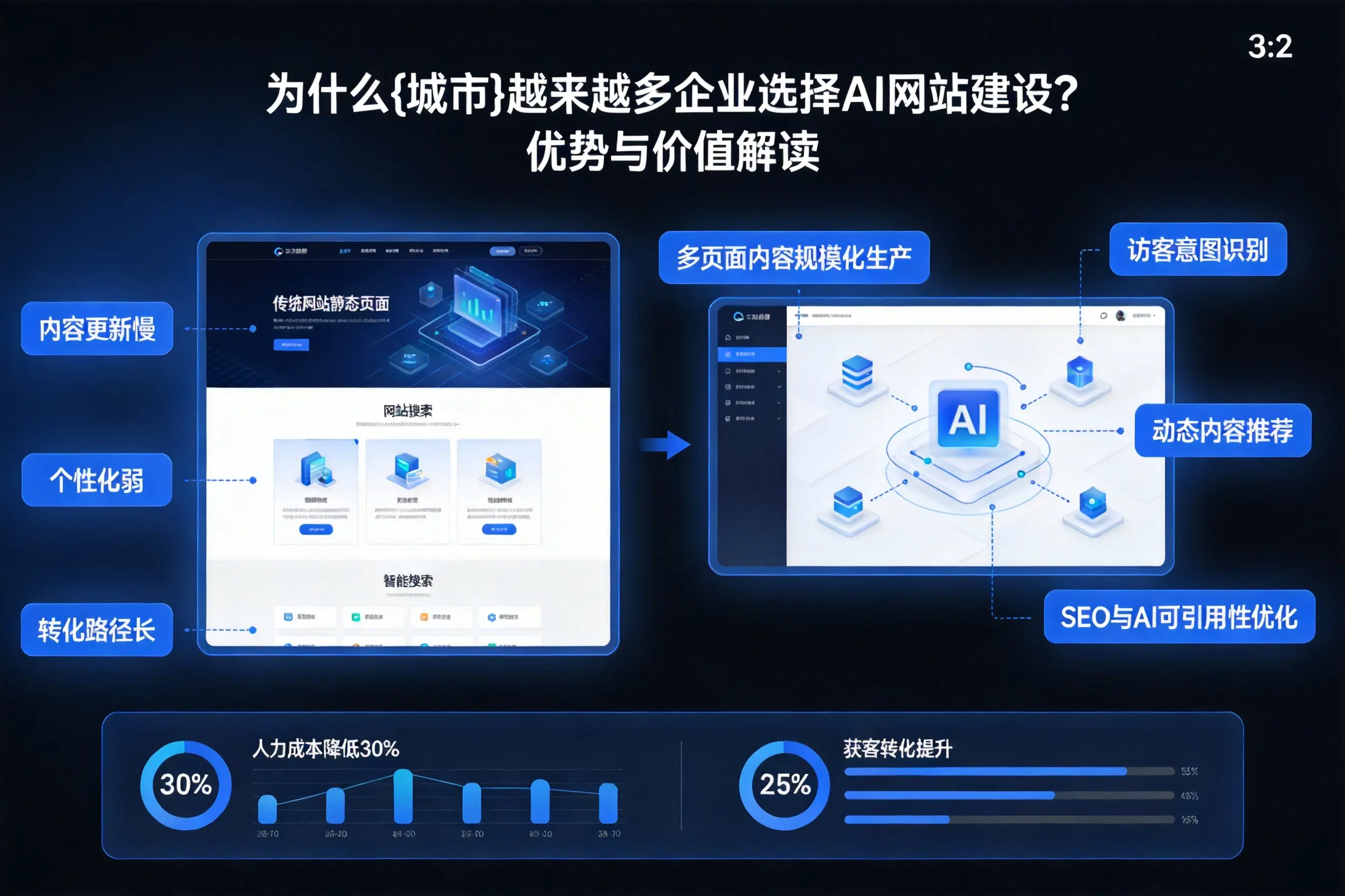 为什么新星越来越多企业选择AI网站建设？优势与价值解读