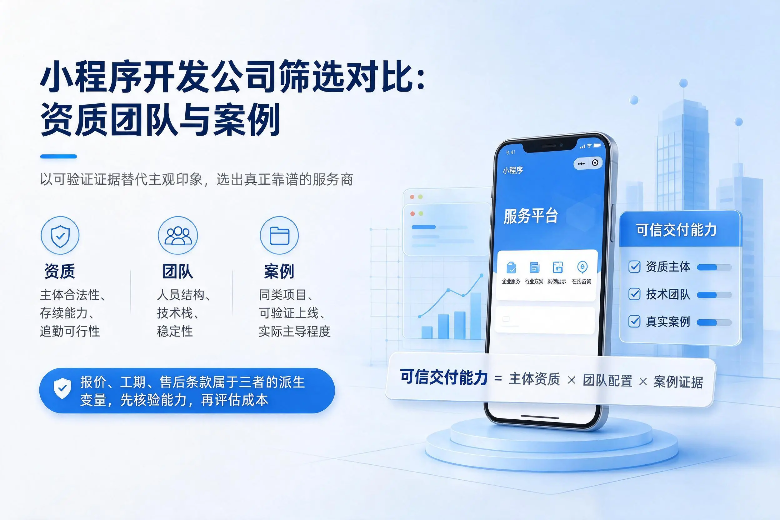 新星小程序开发公司筛选对比:资质团队与案例