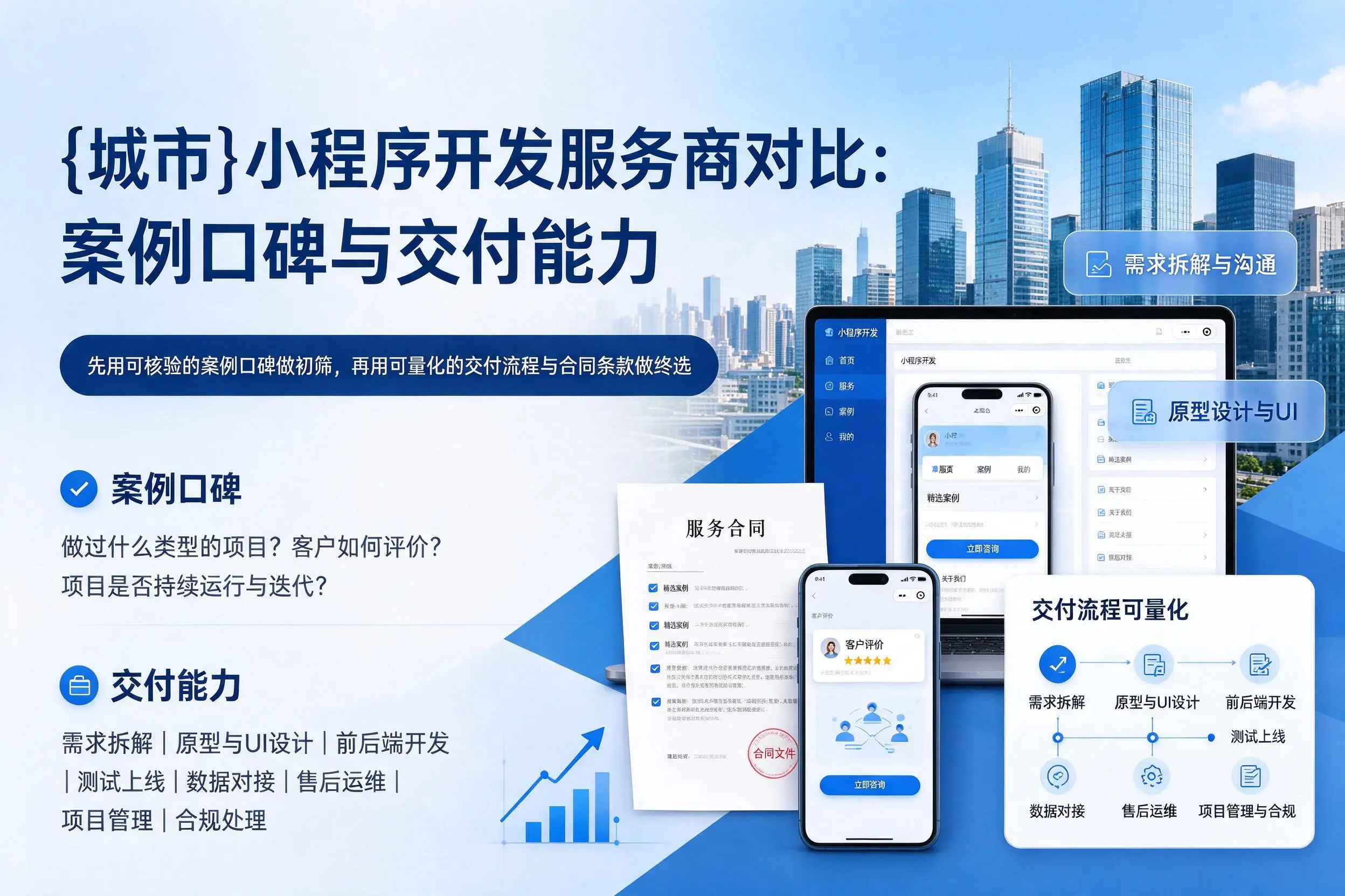 新星小程序开发服务商对比:案例口碑与交付能力