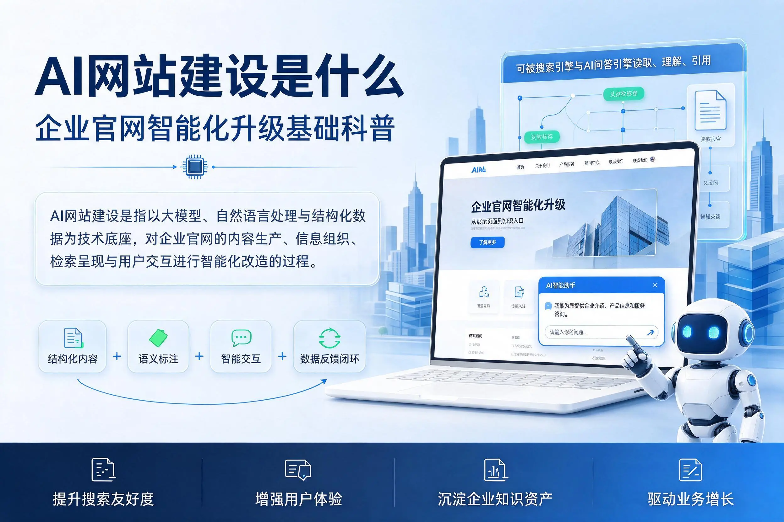 AI网站建设是什么：新星企业官网智能化升级基础科普