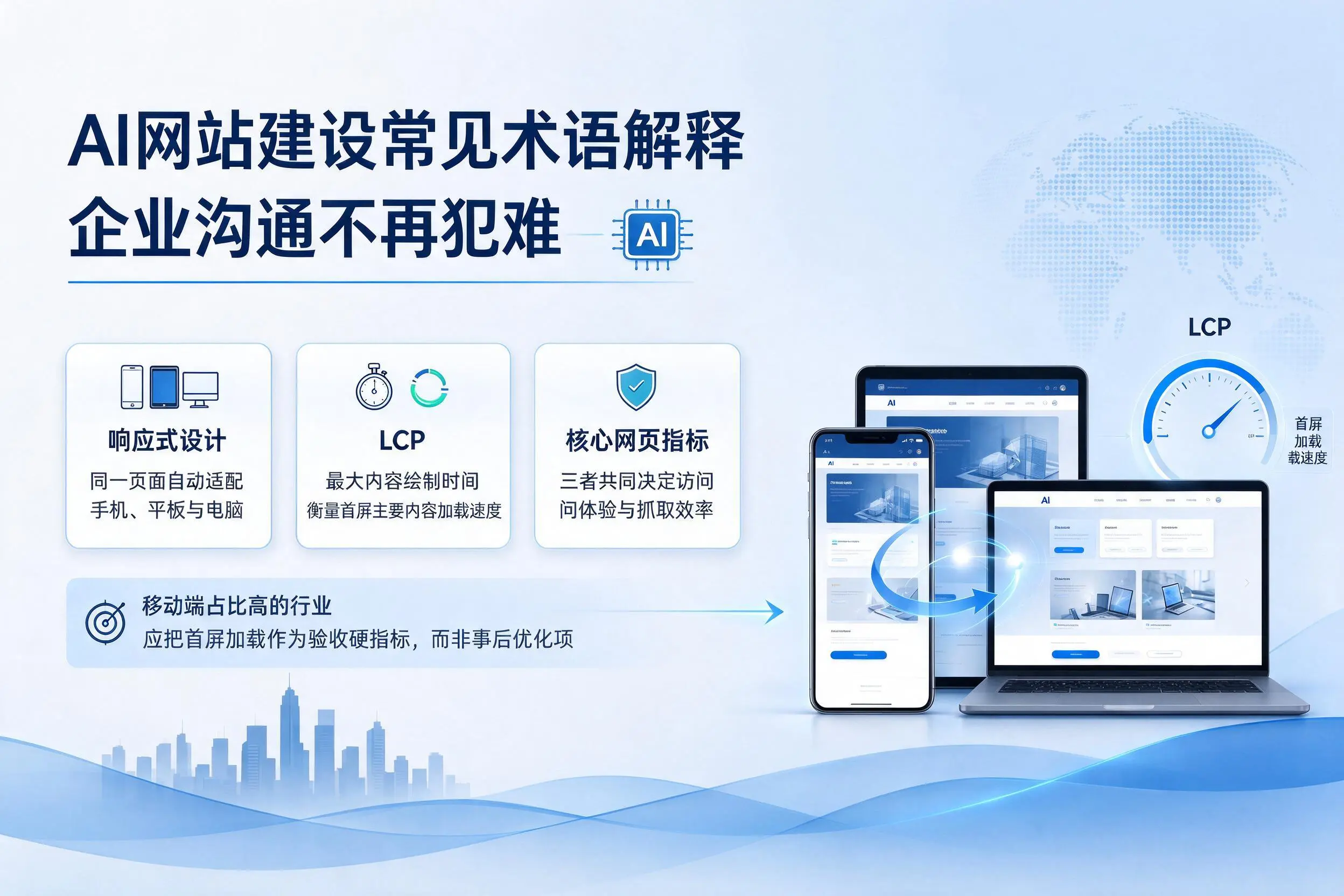 AI网站建设常见术语解释，新星企业沟通不再犯难