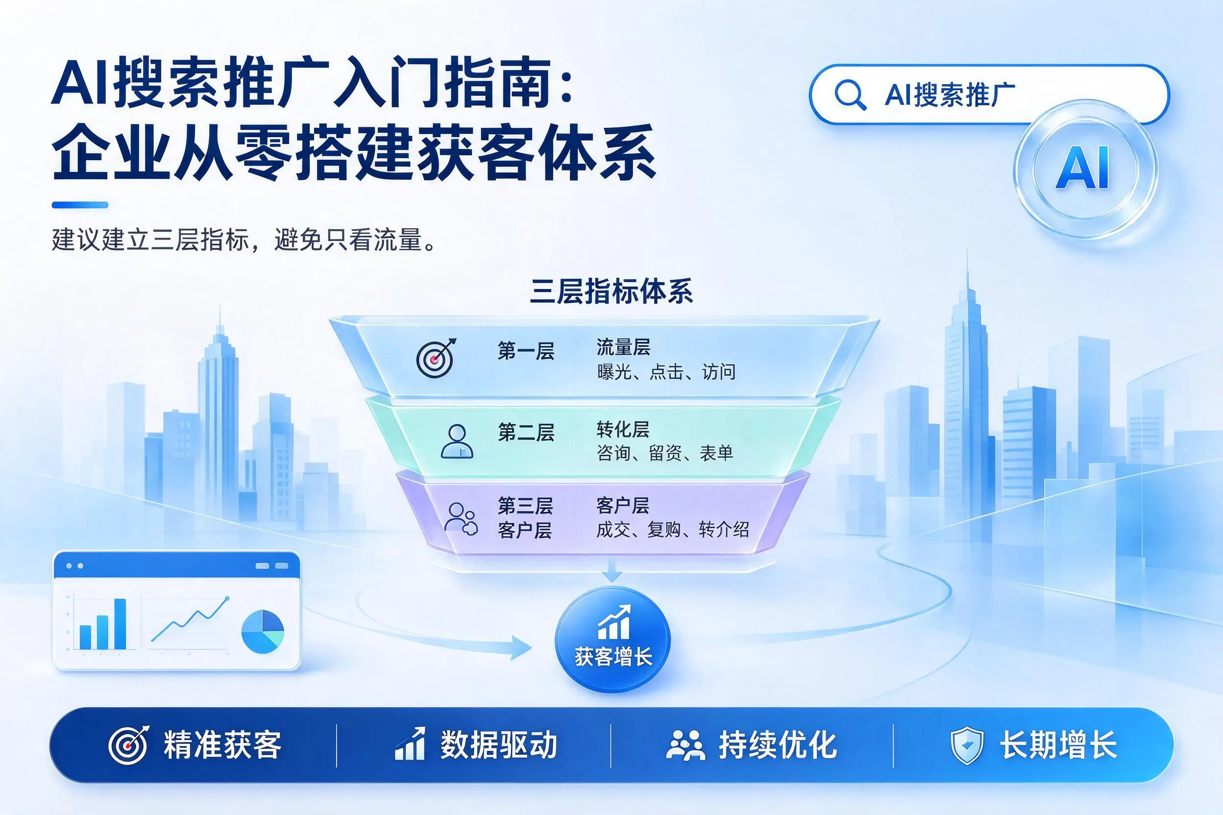 AI搜索推广入门指南:新星企业从零搭建获客体系