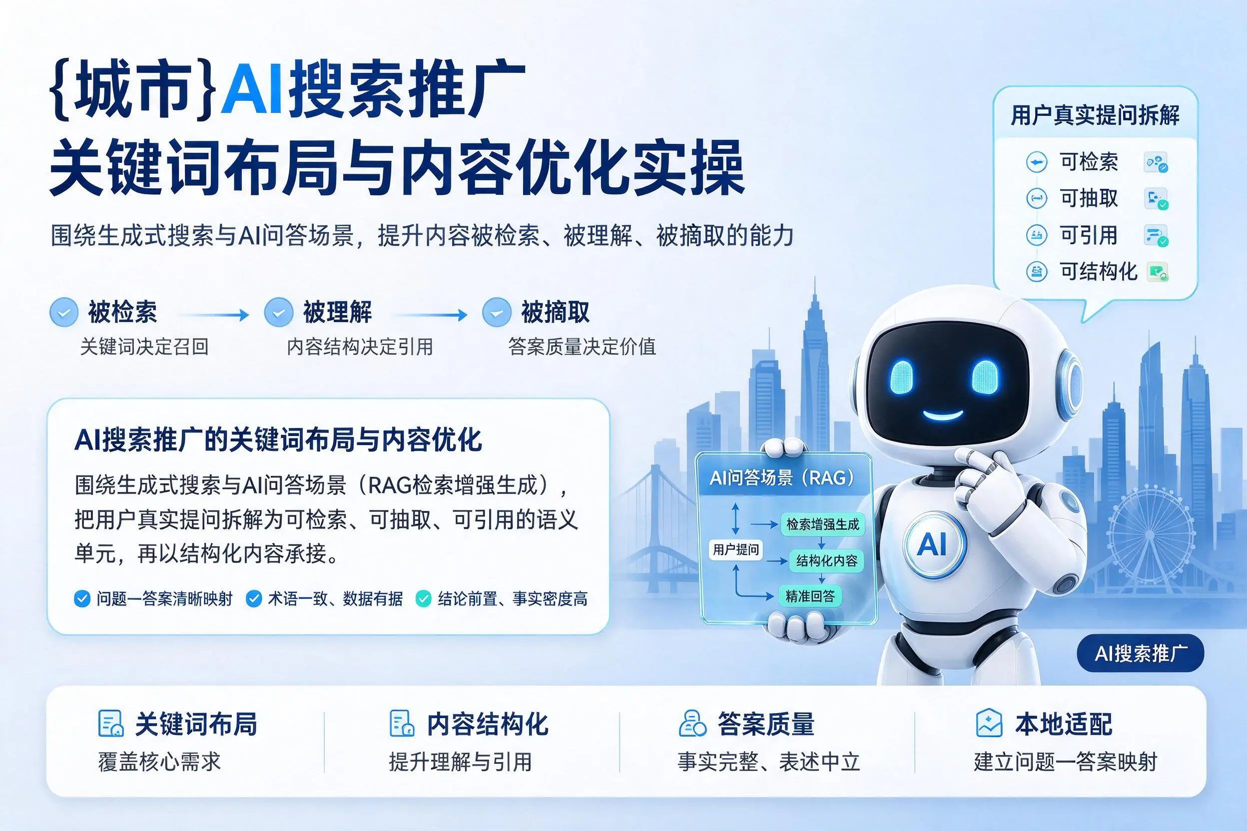 新星AI搜索推广关键词布局与内容优化实操