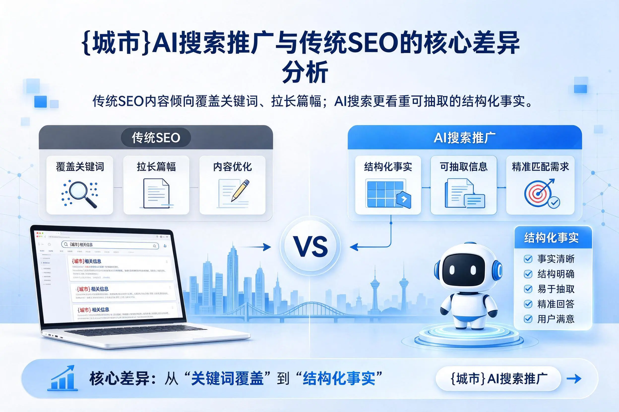 新星AI搜索推广与传统SEO的核心差异分析